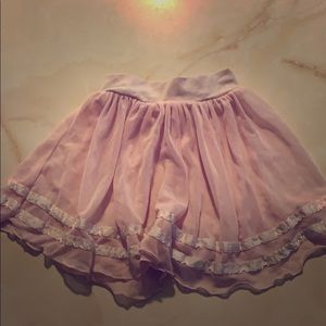 Toddler ballerina skirt